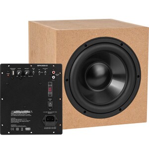 Hi-Output Powered Dayton Audio Reference 8" Mini Subwoofer Kit 300 Watts